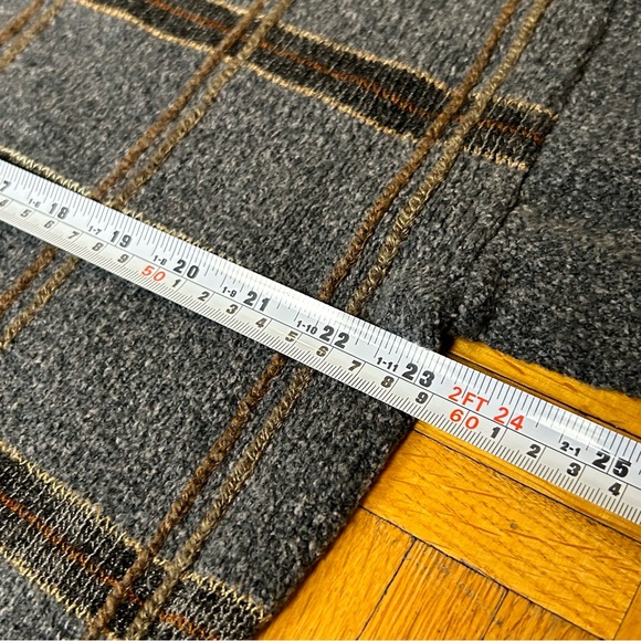 Dockers Plaid Striped Gray/Black/Brown Men’s Medium Sweater - Picture 4 of 6